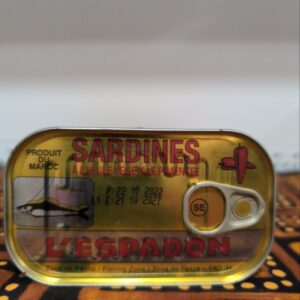 LESPADON SARDINE CHILLI (125g)