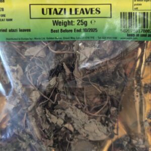 DRIED UTAZI LEAVES