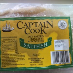 CAPTAIN COOK SALTFISH 250G