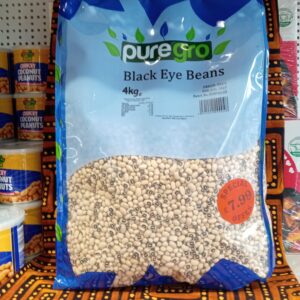 PUREGRO BLACK EYE BEANS 4KG
