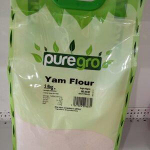 PUREGRO YAM FLOUR 3.5KG (ELUBO)