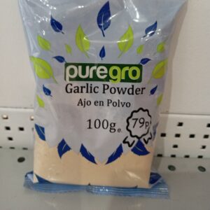 PUREGRO GARLIC POWDER 100G
