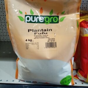 PUREGRO PLANTAIN FUFU 4KG