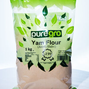 PUREGRO YAM FLOUR 1KG (ELUBO)